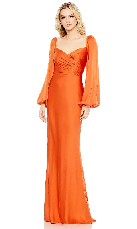 women's vacation dressesIeena Duggal 68335 - Bishop Sleeve Evening Gown