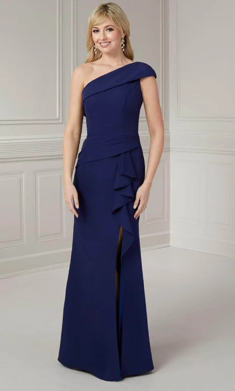 women's club dressesChristina Wu Elegance 17136 - One Shoulder Evening Gown