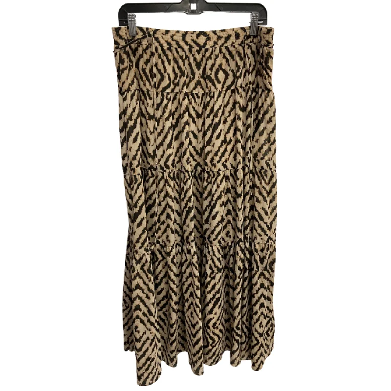 women's high-slit skirtsSkirt Maxi By Loft In Animal Print, Size: 8