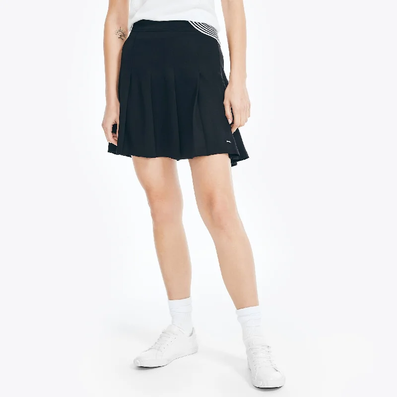 women's tulip skirtsNautica Womens Pleated Tennis Skirt