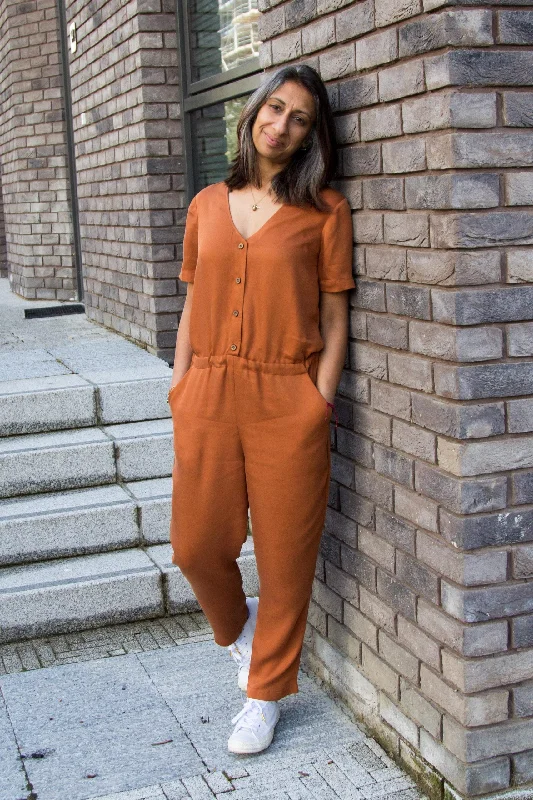 women's jumpsuits for plus-size figuresMake With Mandi Walla Jumpsuit