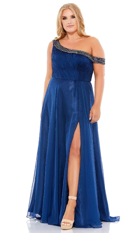 women's handmade dressesMac Duggal 67727 - Beaded Evening Gown