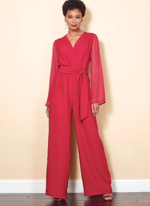 women's jumpsuits for all-day comfortButterick Jumpsuit B6522