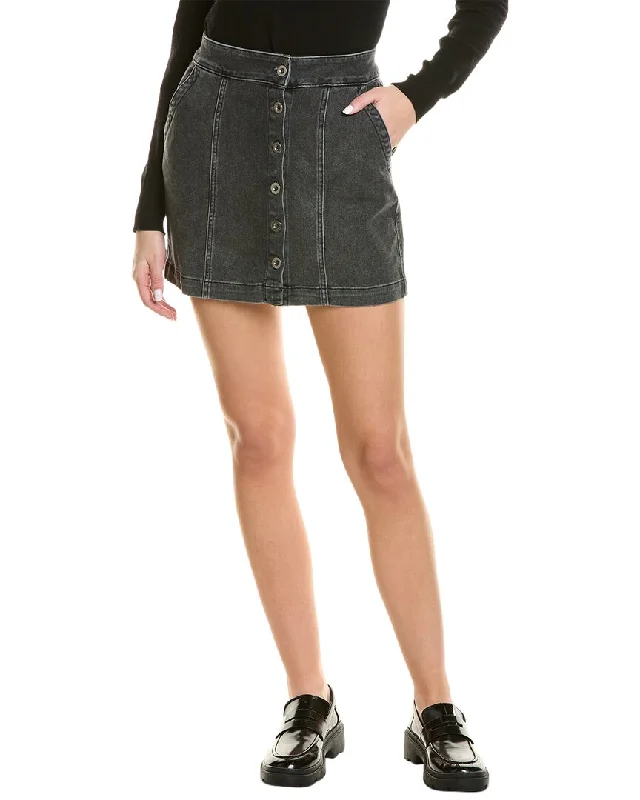 women's spring mini skirtsBella Dahl Button Down Mini Skirt