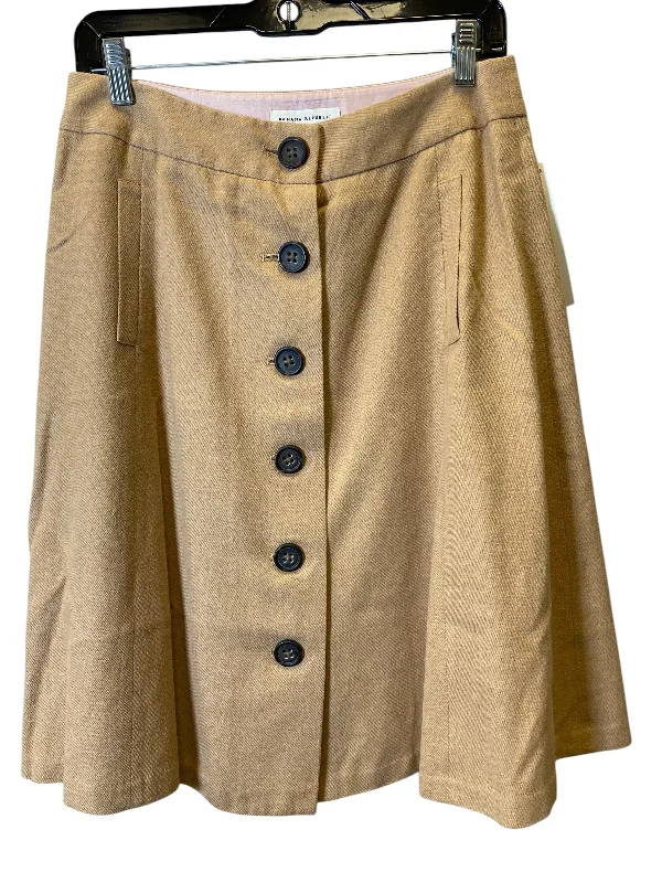 women's lightweight linen skirts for warm weatherSkirt Maxi By Banana Republic In Tan, Size: M