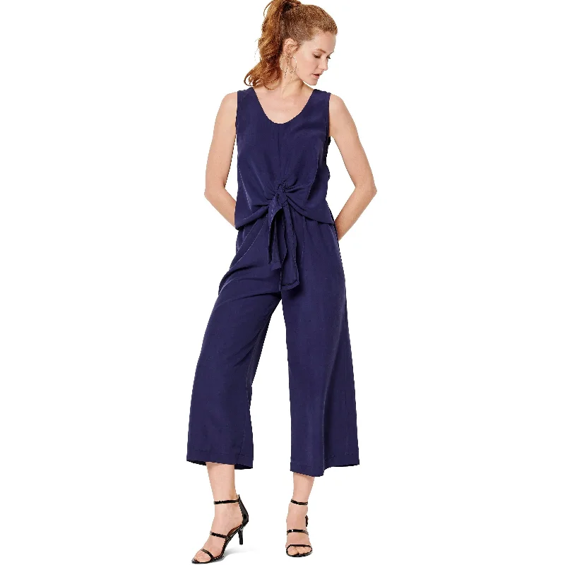 women's jumpsuits made of denimBurda Jumpsuit 6134