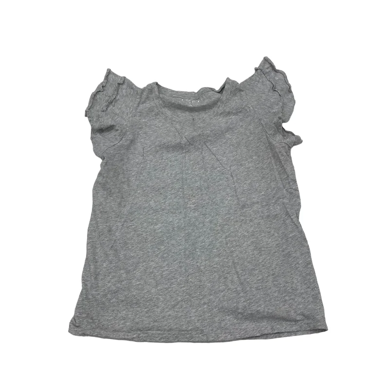 women's T-shirts with UV protectionGREY TOP SS by LOFT Size:M