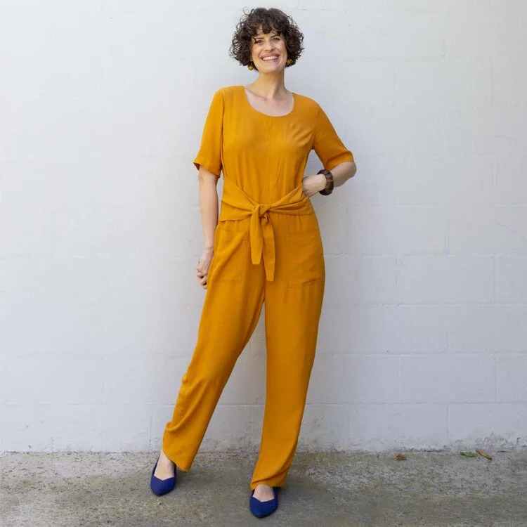 women's jumpsuits for yogaSew DIY Dana Jumpsuit