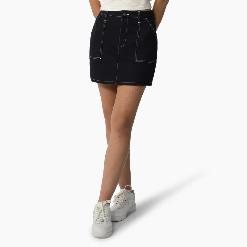 women's formal skirtsDickies Women's High Waisted Carpenter Skirt