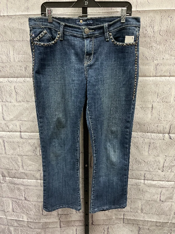 women's boyfriend denim jeansJeans Straight By Rock And Republic  Size: 12