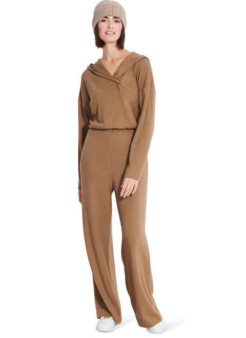 women's jumpsuits with bow tiesBurda Jumpsuit & Hoodie 5871