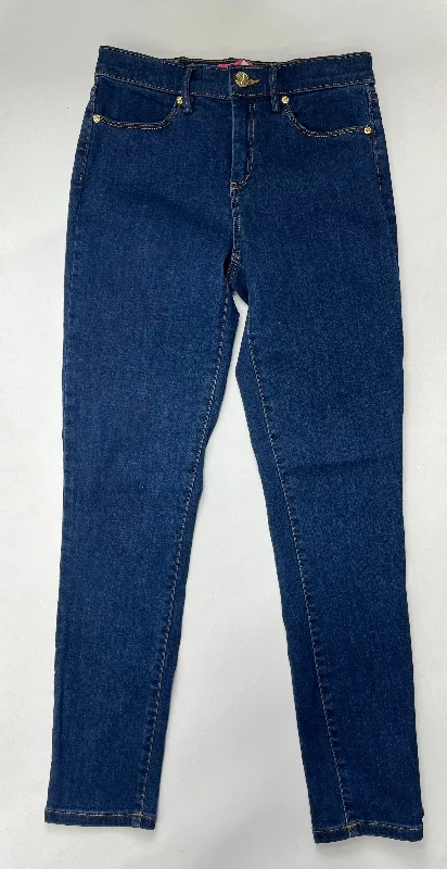 women's denim jeans with buttonsJeans Straight By Lilly Pulitzer  Size: 4