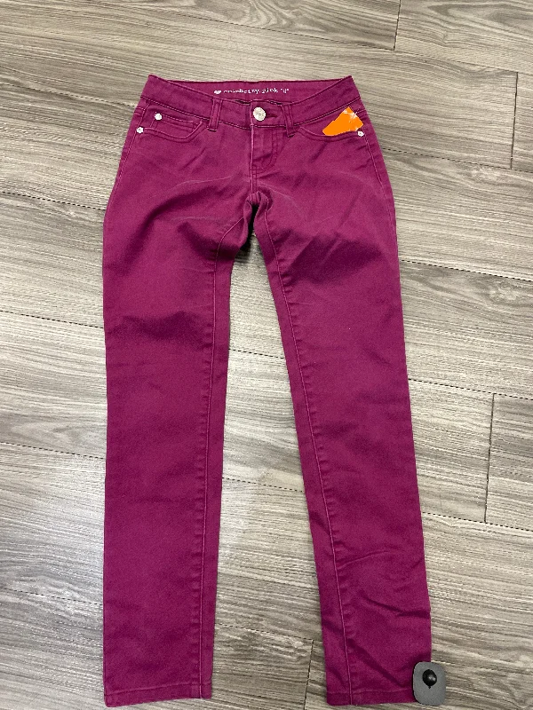 women's denim jeans for a casual FridayJeans Straight By Celebrity Pink  Size: 0