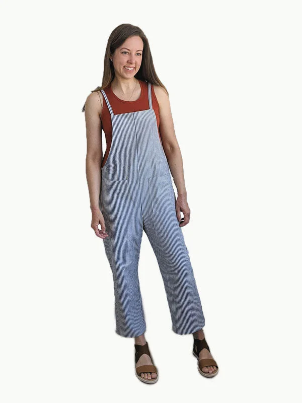 women's jumpsuits for curve-hugging stylesHey June Handmade Greer Jumpsuit