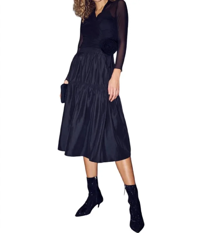 women's warm party skirtsVian Skirt In Black