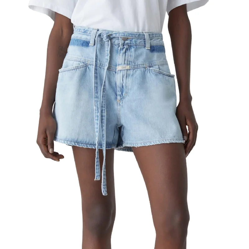 women's affordable shortsJocy Shorts In Light Wash