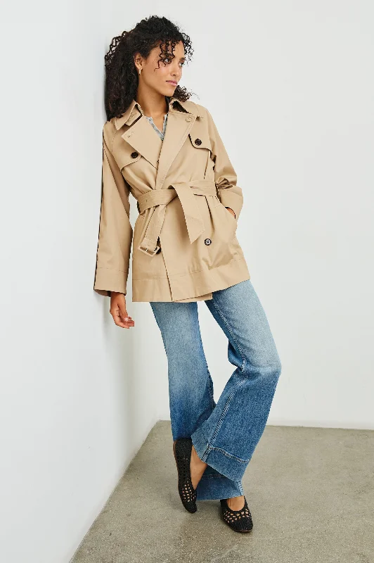 elegant women's coatsLUCIEN JACKET - TAUPE