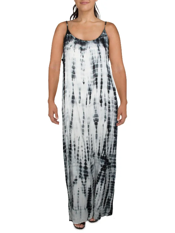 women's mother of the bride dressesWomens Tie Dye Summer Maxi Dress