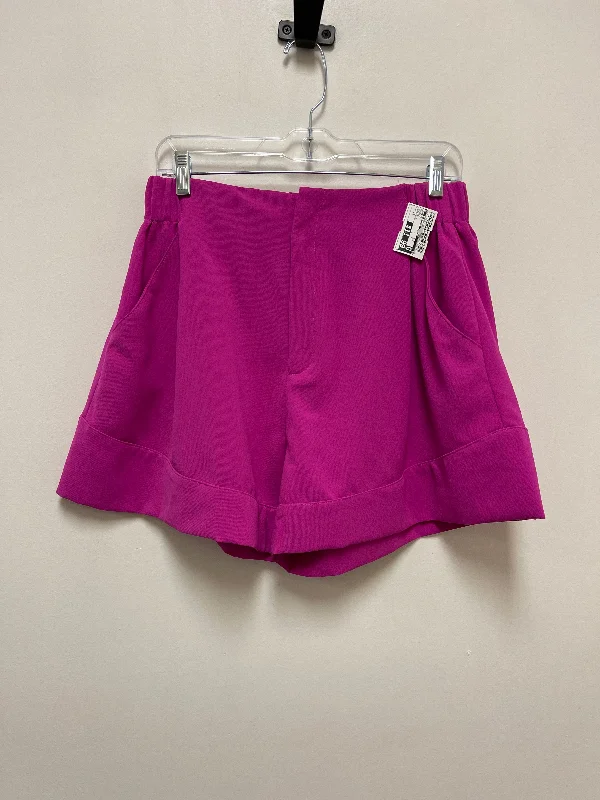 women's lace-up shortsPurple Shorts Clothes Mentor, Size 12