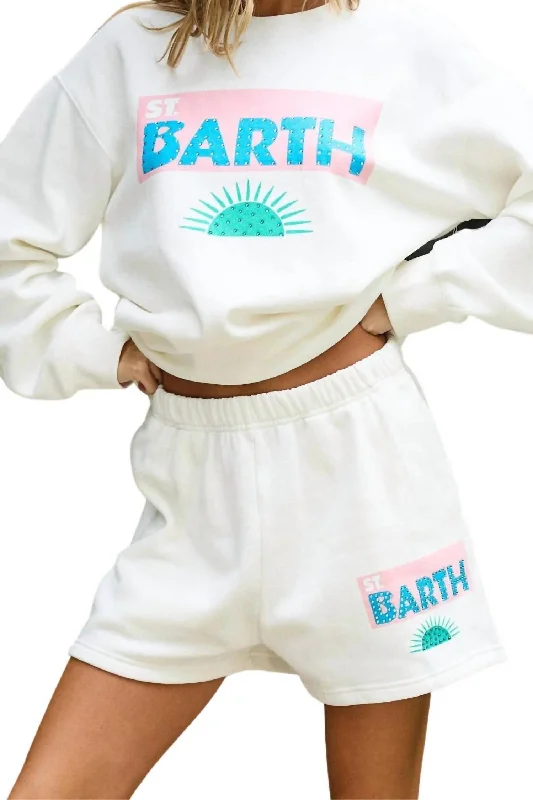 women's spring shortsSt.barths Shorts In White