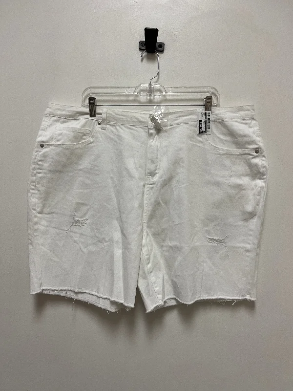 women's bridal shortsWhite Shorts Clothes Mentor, Size 24