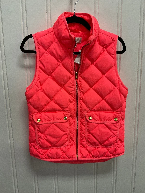 women's coats for countryside strollsVest Puffer & Quilted By J. Crew In Pink, Size: Xs