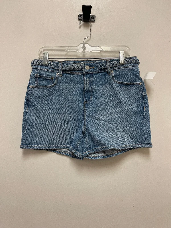 women's party shortsBlue Denim Shorts Loft, Size 4