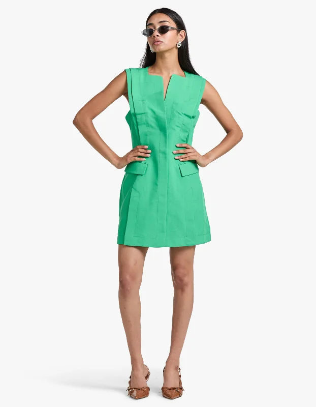 women's machine-washable dressesThrumster Mini Dress - Clover