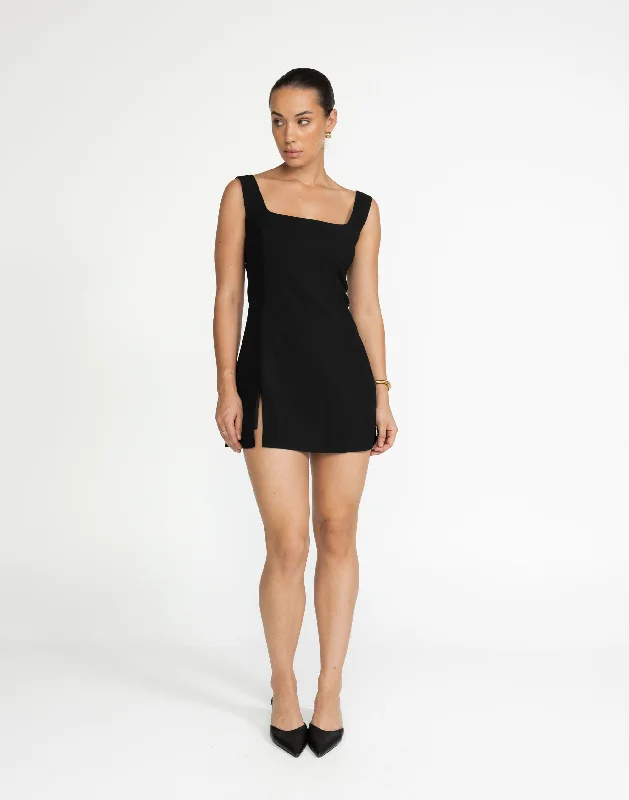 women's glam dressesDoris Mini Dress (Black)