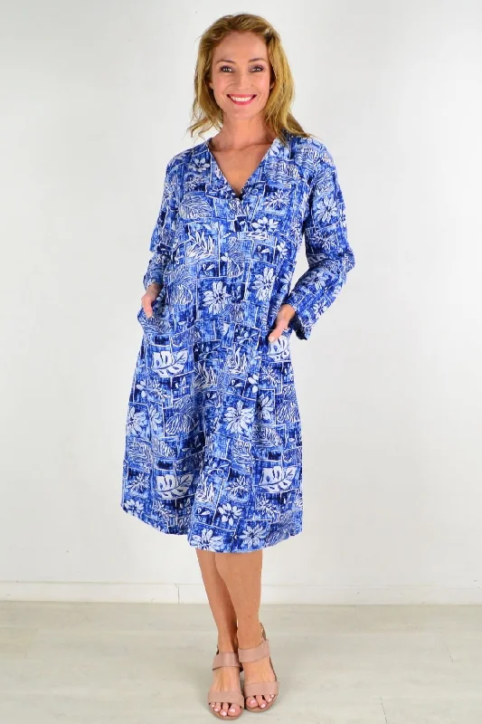 women's duffle coatsHelens Hawaii Linen Tunic Dress