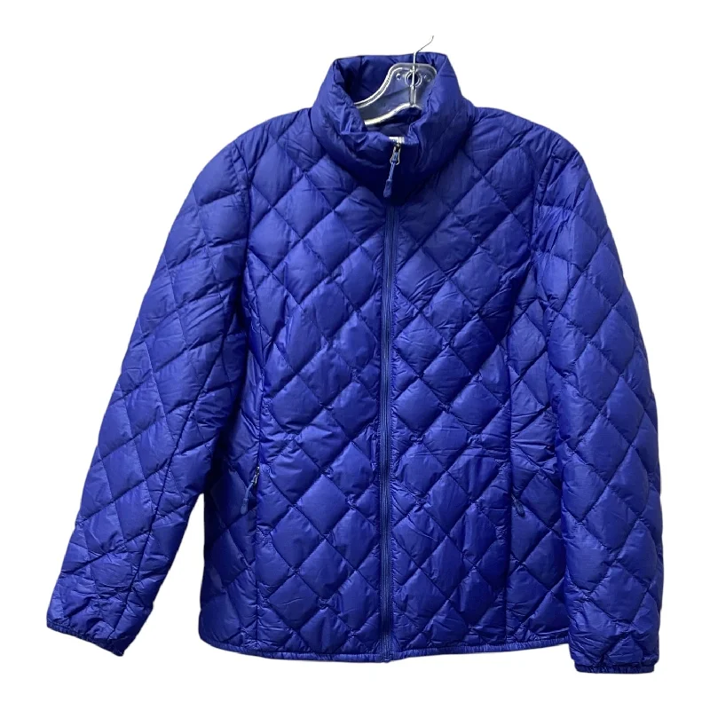 women's shearling coatsCoat Puffer & Quilted By 32 Degrees In Blue, Size:M