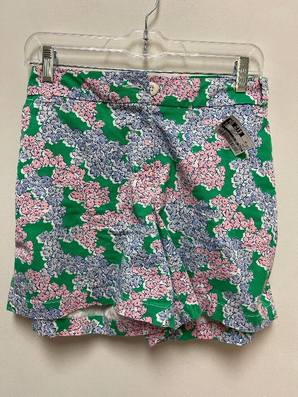 women's wool shortsGreen Shorts Crown And Ivy, Size 10