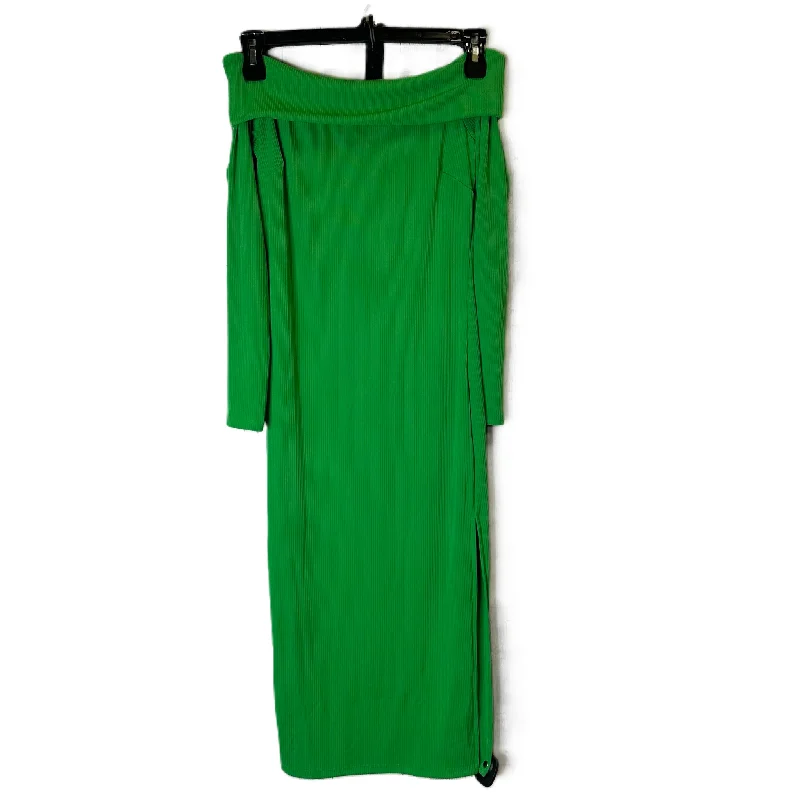 women's solid color dressesDress Casual Maxi By Haute Monde In Green, Size: S