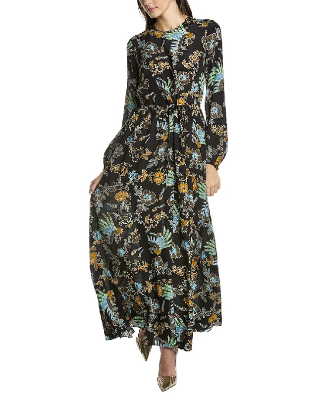 women's casual dressesDiane von Furstenberg Silk-Blend Maxi Dress