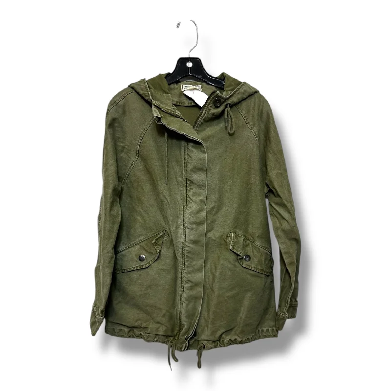 women's coats for fall and winter transitionsJacket Denim By Madewell In Green, Size: S