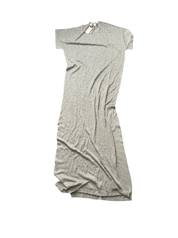 women's smart casual dressesDress Casual Maxi By Spiritual Gangster In Silver, Size: S