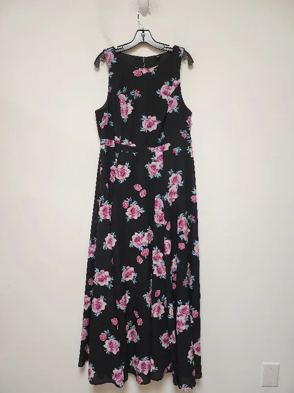 women's bow dressesDress Casual Maxi By Torrid In Floral Print, Size: L