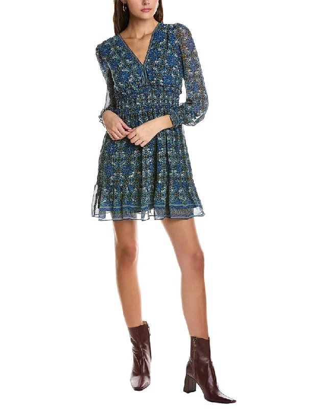 women's body-skimming dressesMax Studio Smocked Mini Dress