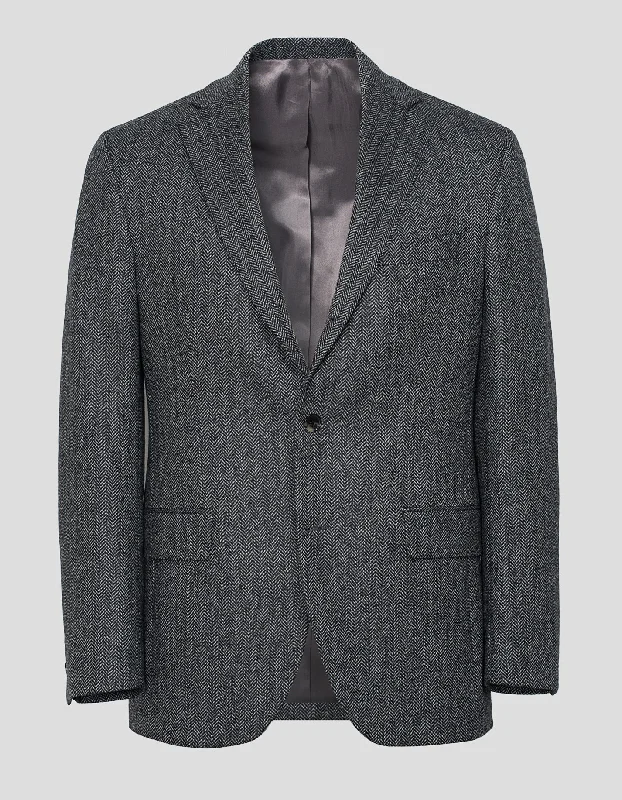 women's petite dressesGREY HERRINGBONE SPORT COAT