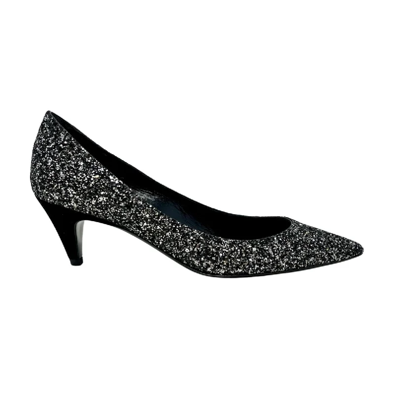 women's trendy dressesSaint Laurent Glitter Glitter Pumps