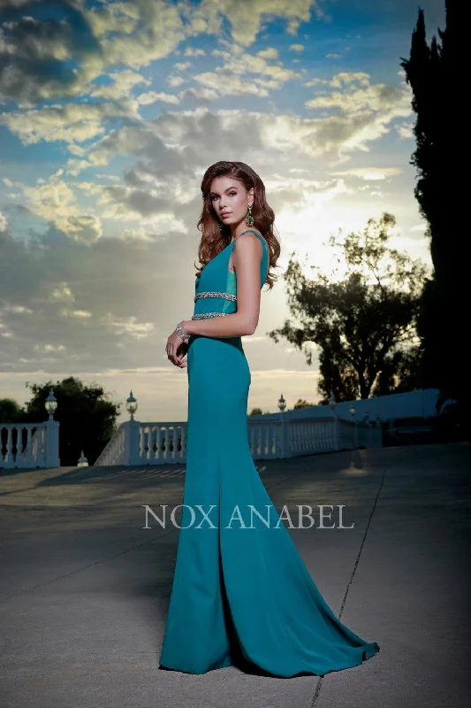 women's sheath dressesLong Formal Prom Dress Deep V Neck Mermaid Gown