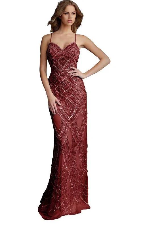 women's beach dressesJovani 60653 Long Formal Sequin Prom Dress