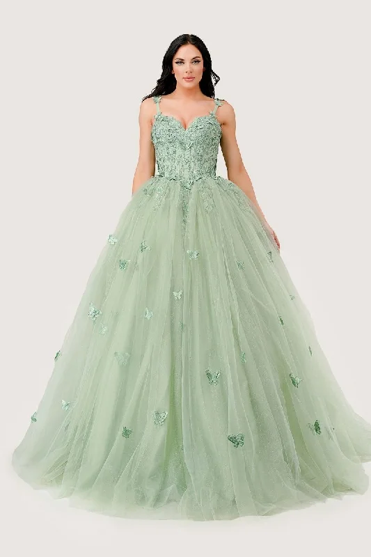 women's evening dressesCinderella Divine 15718 Long Quinceanera Dress Sweet 16 Ball Gown