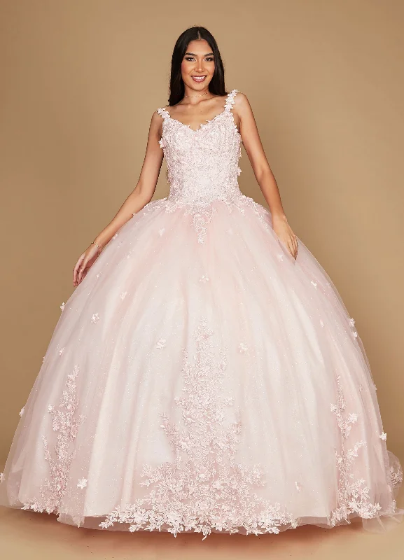 women's eco-friendly dressesLong Sweet 16 Quinceanera Ball Gown