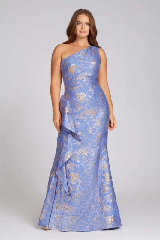 women's fair-trade dressesJacquard One Shoulder Gown