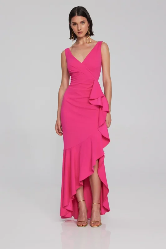 women's affordable dressesScuba Crepe Trumpet Gown