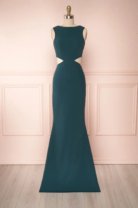 women's empire waist dressesVallata Emerald | Mermaid Gown