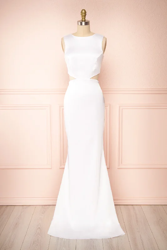 women's luxury dressesVallata Ivory | Mermaid Gown